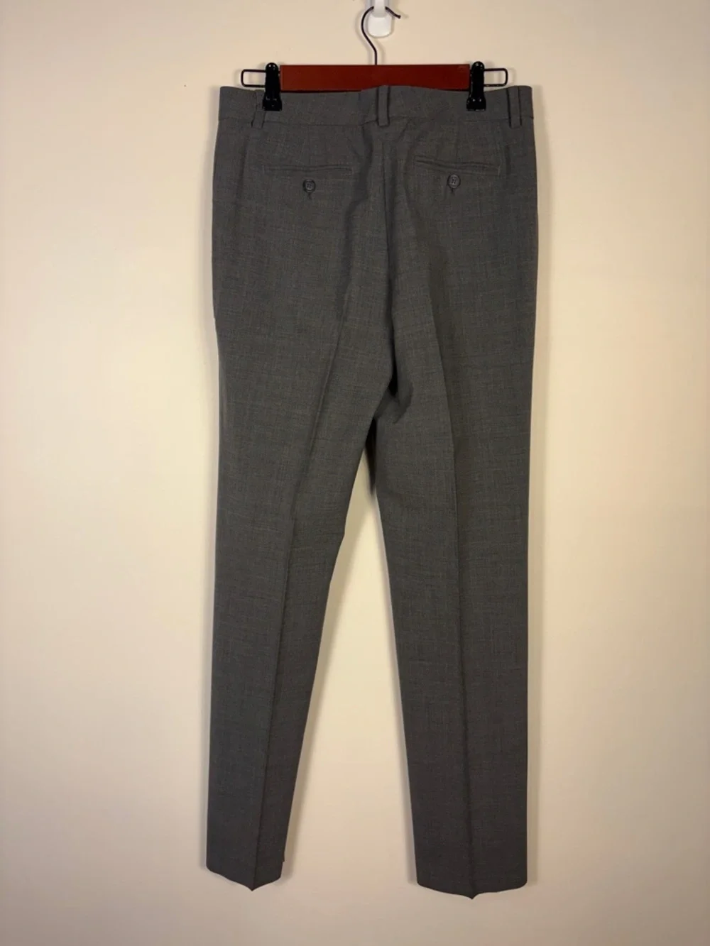 Brooks Brothers Caroline Fit Trousers Pants Gray Wool Lightweight Office - Picture 2 of 10